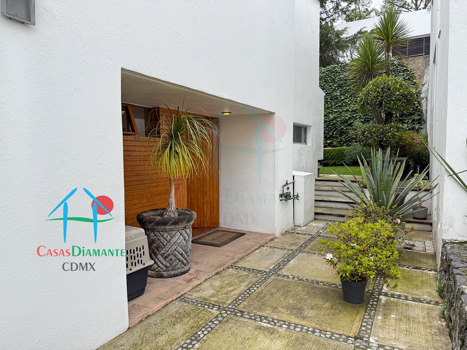 Desierto de los Leones Casa Claudia EHIB - Fachada 3 Desierto de los Leones Casa Claudia EHIB - Fachada 3